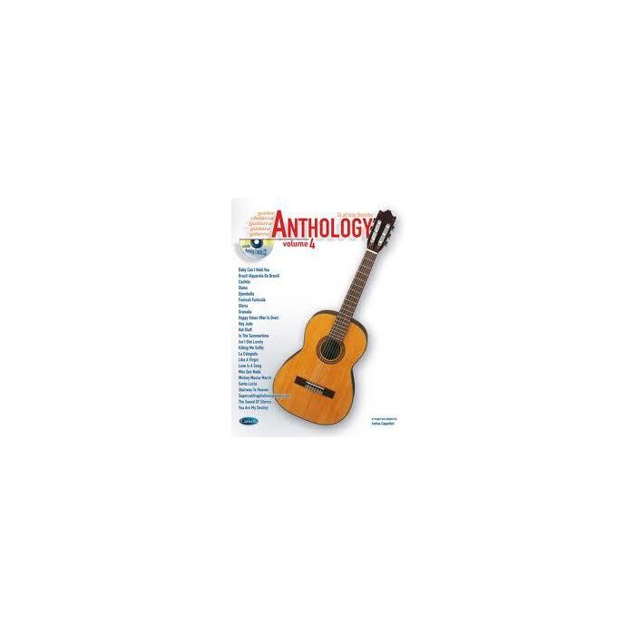 Anthology for Guitar 4 con cd main product photo