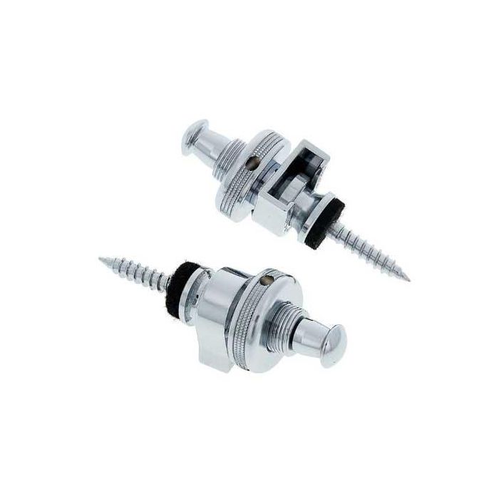 Schaller 446 Strap Locks Chrome 2pz main product photo
