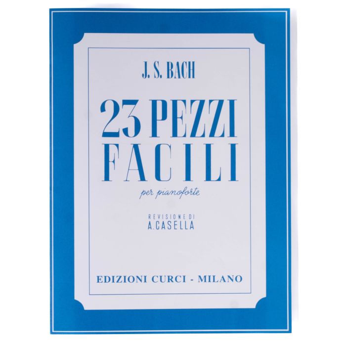 J.S.Bach 23 Pezzi facili main product photo