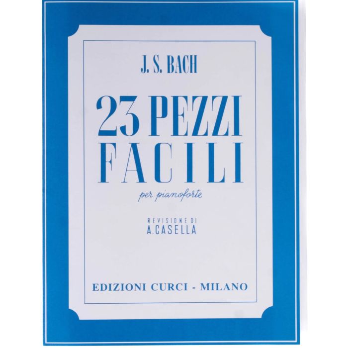 J.S.Bach 23 Pezzi facili main product photo