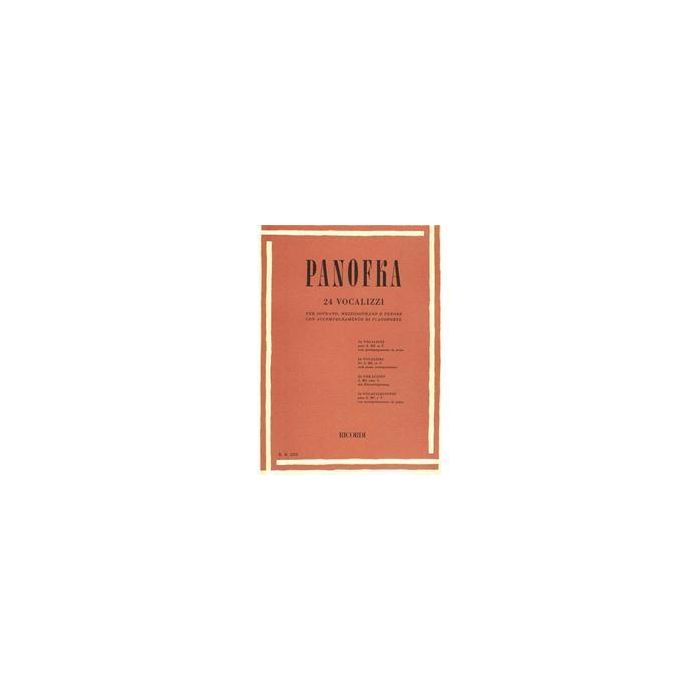 H.Panofka 24 vocalizzi Op.81 Contralto/ Baritono o Basso main product photo