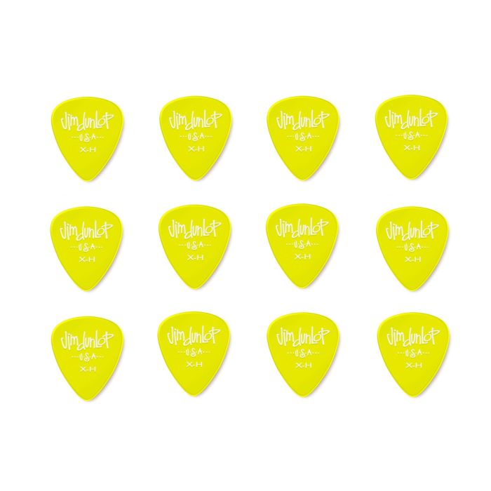 Blister plettri Dunlop Gels standard 486PXH x-heavy 12pz main product photo