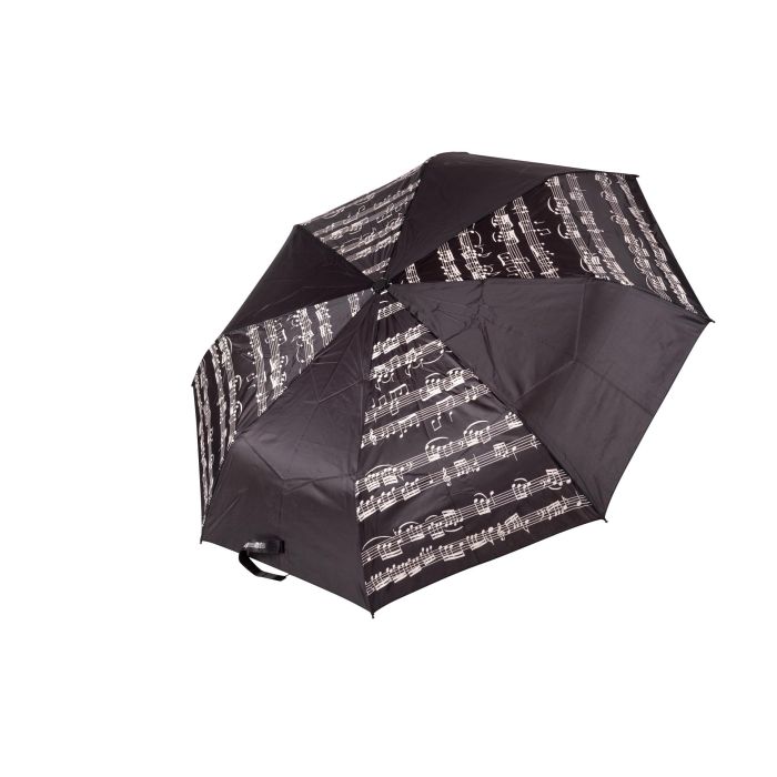 Ombrello bianco/nero automatico a bastone Musikboutique main product photo