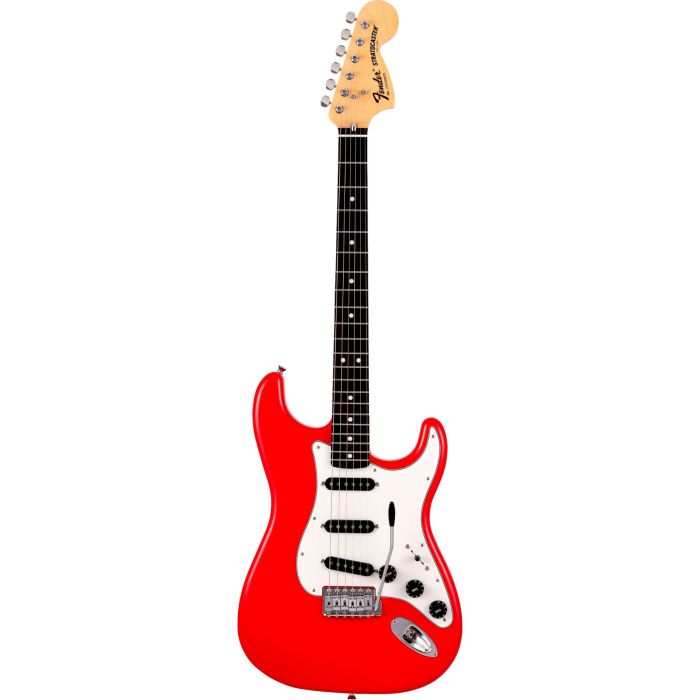 Fender Made in Japan LTD International Color Stratocaster rw morocco red main product photo