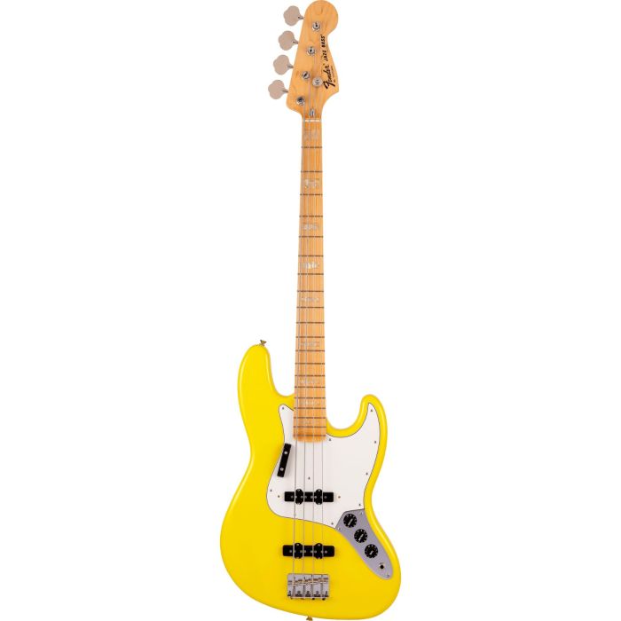 Fender LTD International Color Jazz mn monaco yellow main product photo