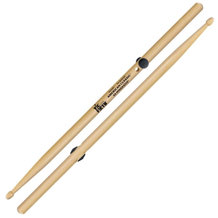 Bacchette Vic Firth American Classic 5A HingeStix Hickory Punta Legno Goccia main product photo