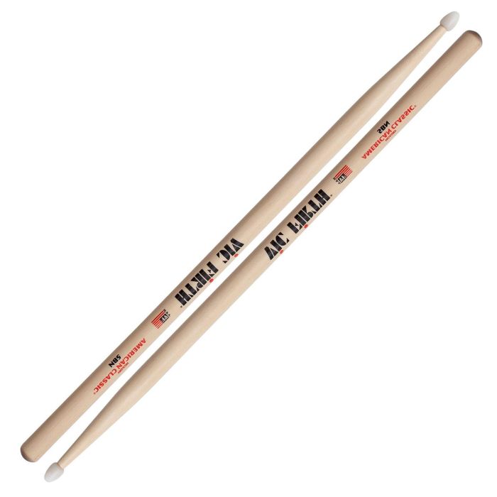 Bacchette Vic firth American Classic 5BN Hickory Punta Nylon Goccia main product photo