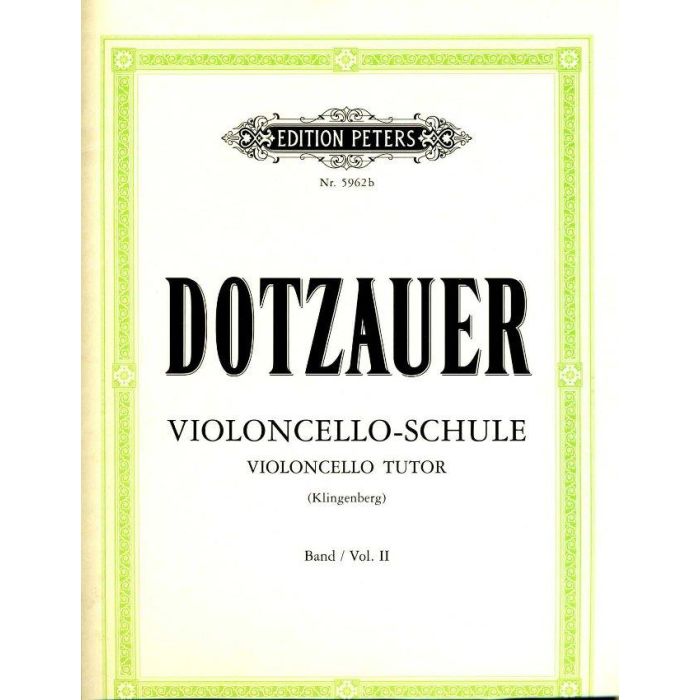 Dotzauer Metodo Violoncello 2 main product photo