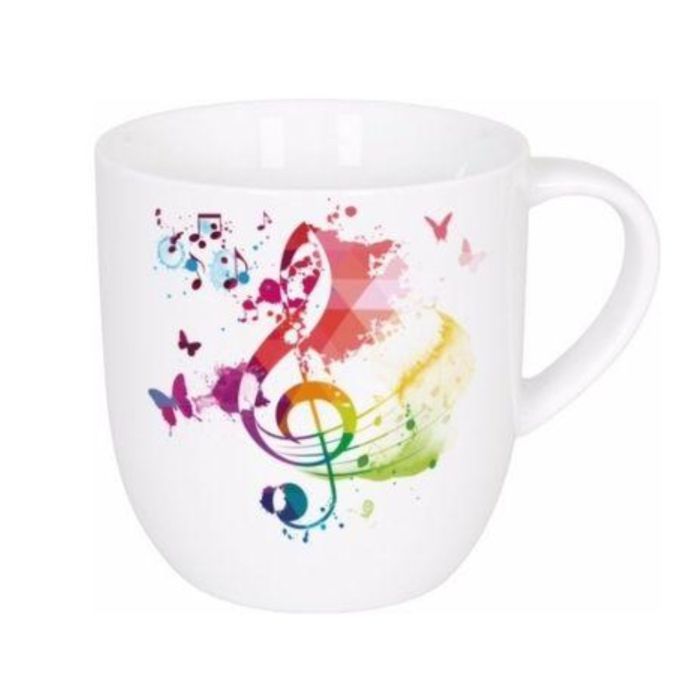 Tazza Musik- Boutique chiave di violino arcobaleno main product photo