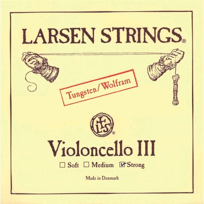 Corda Violoncello 4/4 Larsen SOL III strong cromo/tungsteno main product photo