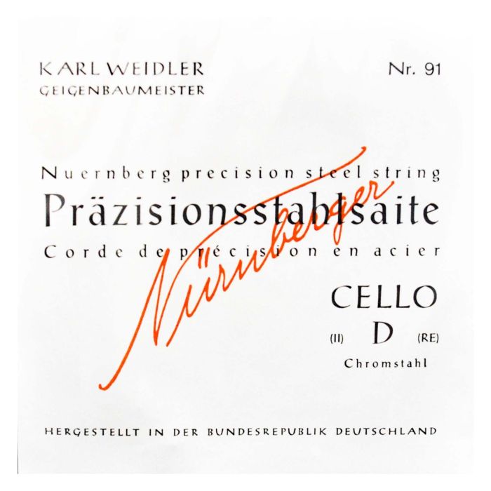 Corda Violoncello 4/4 Weidler RE Nurnberger precision n.91 main product photo