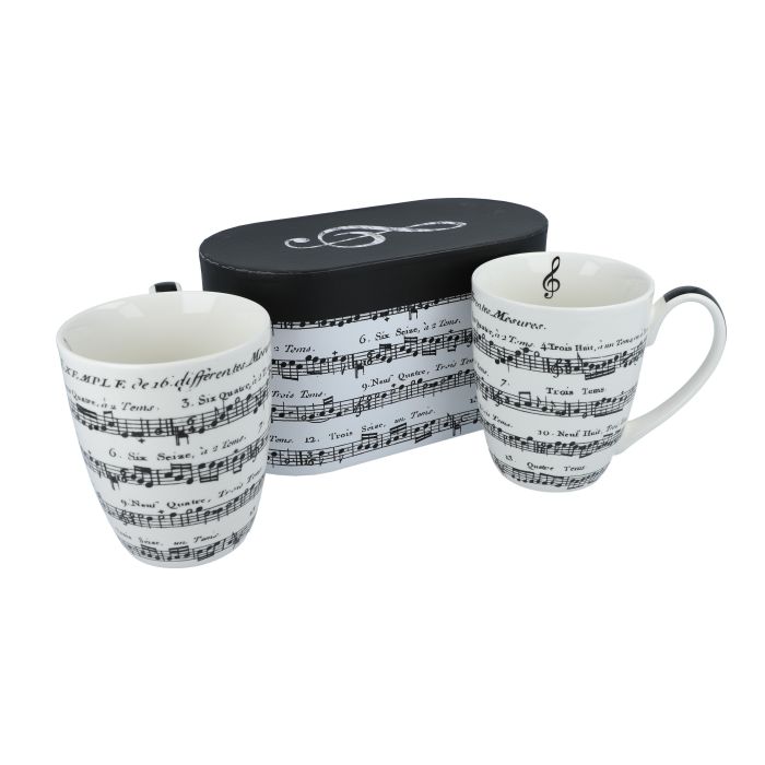Set 2 tazze Musik Boutique Adagio con box main product photo