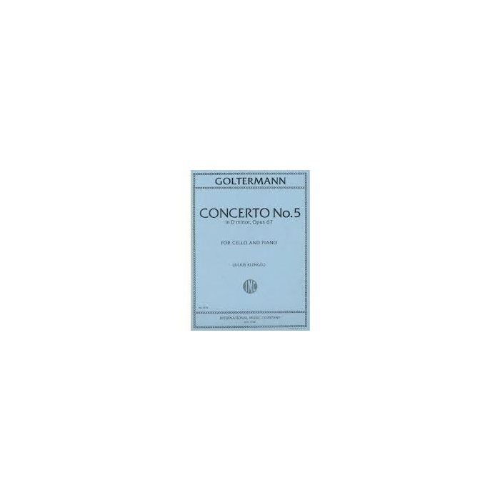 Goltermann Concerto D min N.5 Op.67 Cell o & Piano main product photo