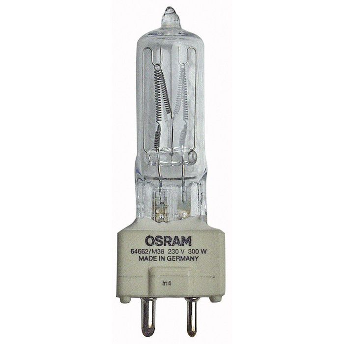 Lampada ALOGENA Osram GY 9.5 230V 300W main product photo