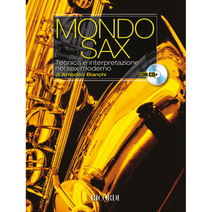 A.Bianchi Mondo Sax Metodo per Sax con Cd main product photo