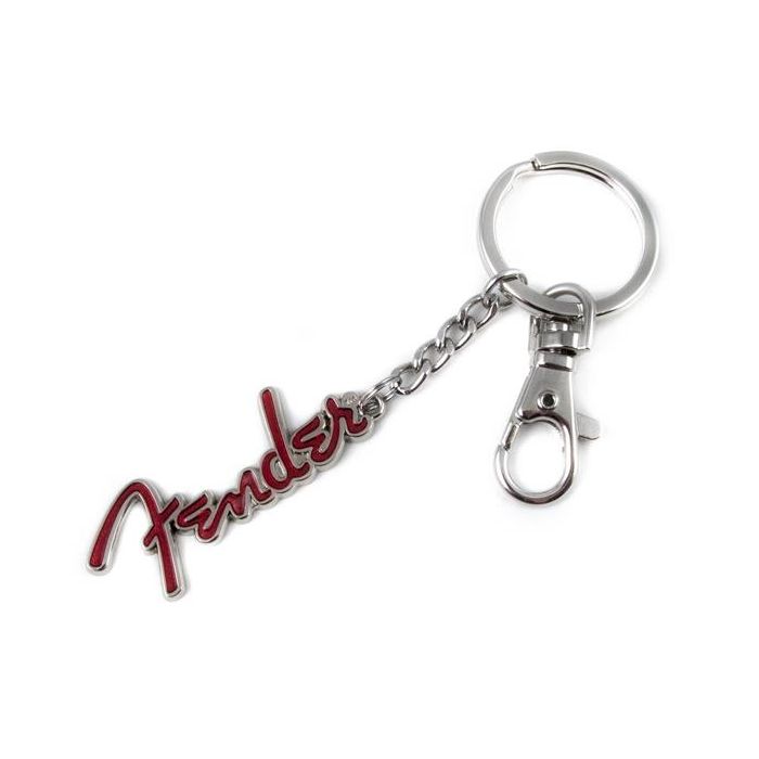 Portachiavi Fender logo red main product photo