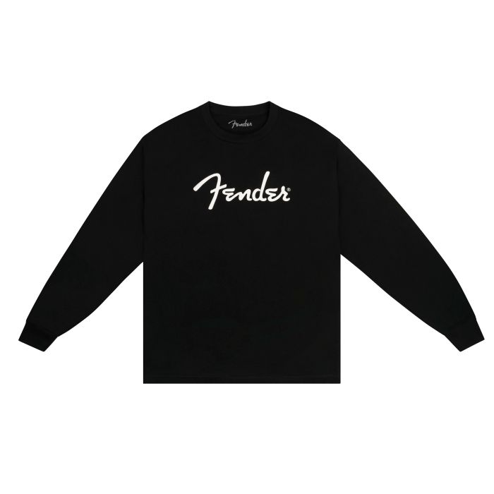 T-Shirt Fender logo Spaghetti manica lunga black XL main product photo