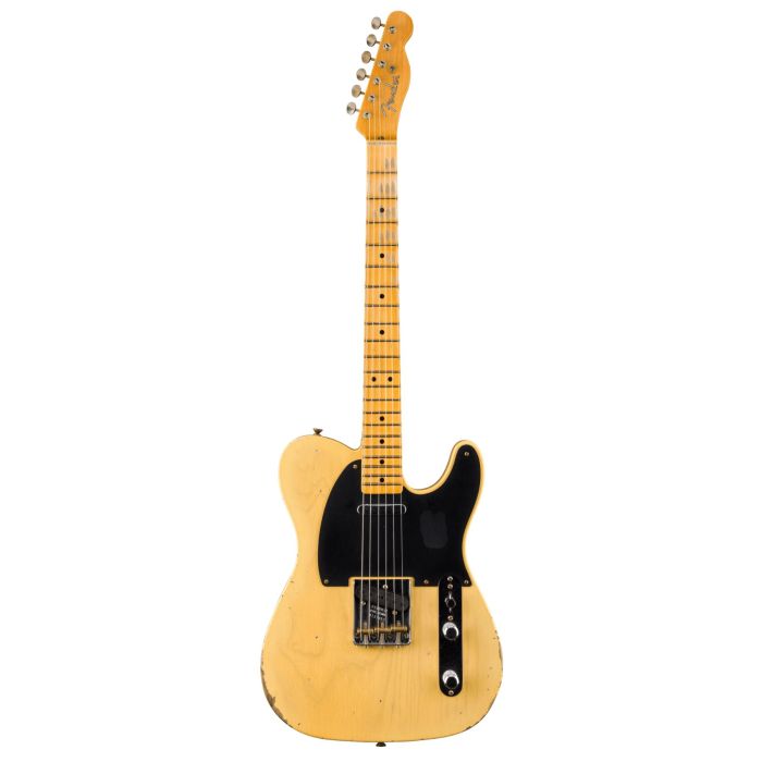 Fender 1951 Nocaster Relic Chitarra Elettrica faded aged nocaster blonde con custodia main product photo