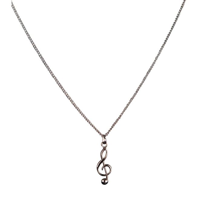 Collana Musik-Boutique con pendente chiave di violino silver main product photo