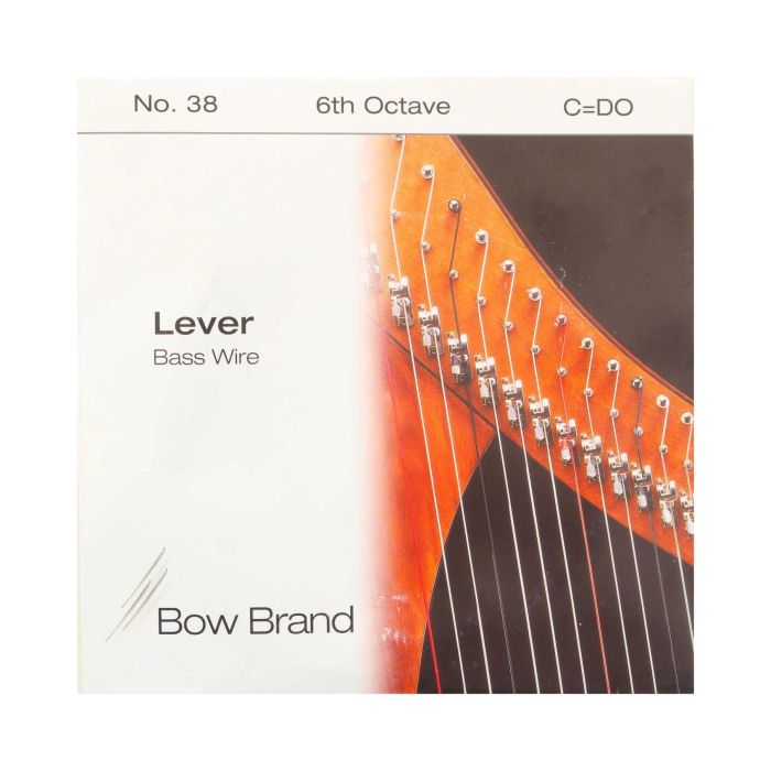 Corda Arpa Celtica Bow Brand 6 ottave n.38 C DO in metallo main product photo