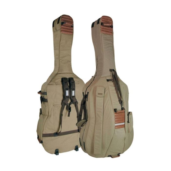 Borsa Contrabbasso 3/4 Boston CB-534 con ruote beige marrone main product photo