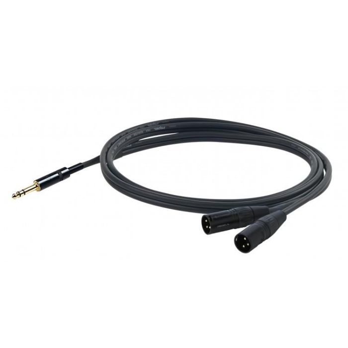 Cavo jack stereo/2 XLRM 1,5 mt Proel main product photo