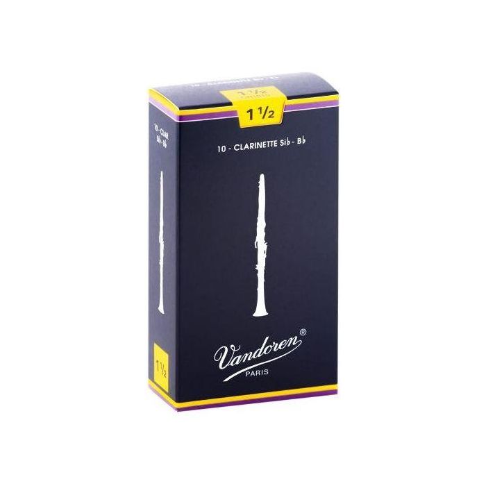 Ance Clarinetto Sib n.1.5 Vandoren Traditional 10pz CR1015 main product photo