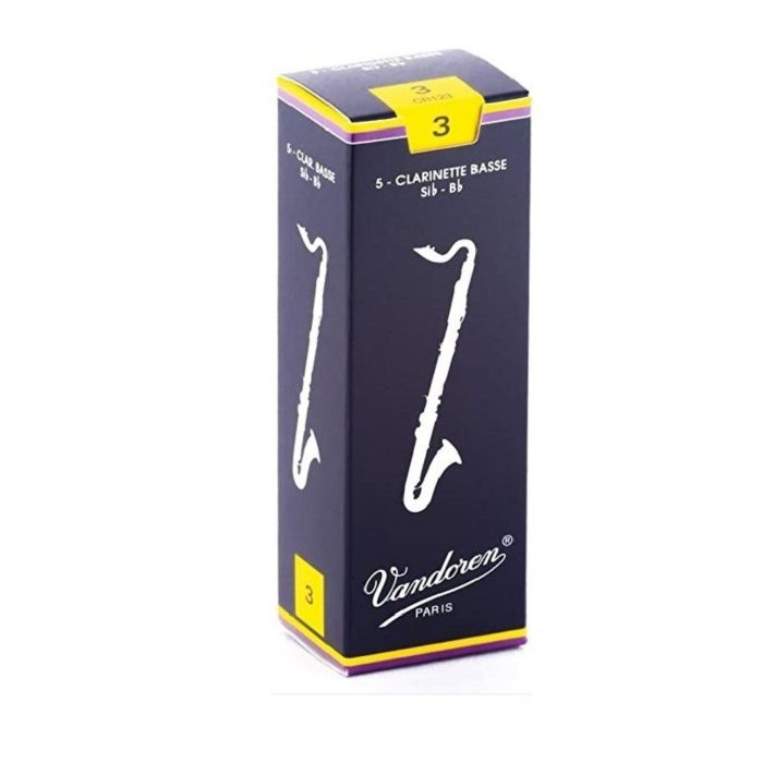 Ance Clarinetto Basso Vandoren Traditional n.3 5pz main product photo