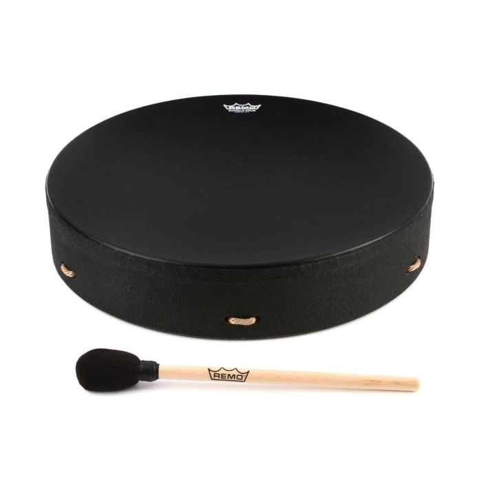 Buffalo Drum Bahia Remo E1-1316-BE 16" con battente black main product photo