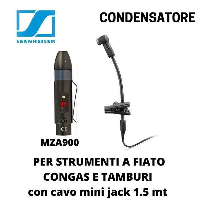 Sennheiser E908B per fiati e percussioni main product photo