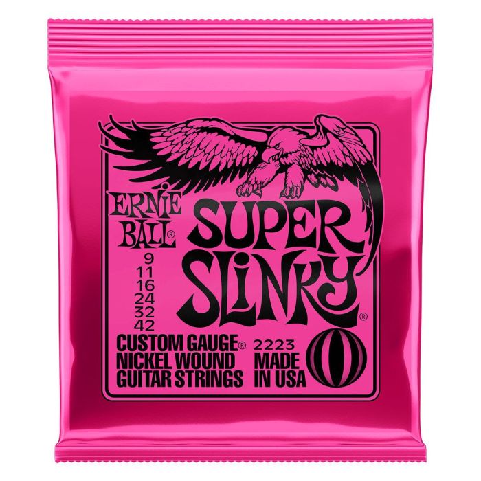 Corde elettrica Ernie Ball 2223 super slinky nickel 9-42 main product photo