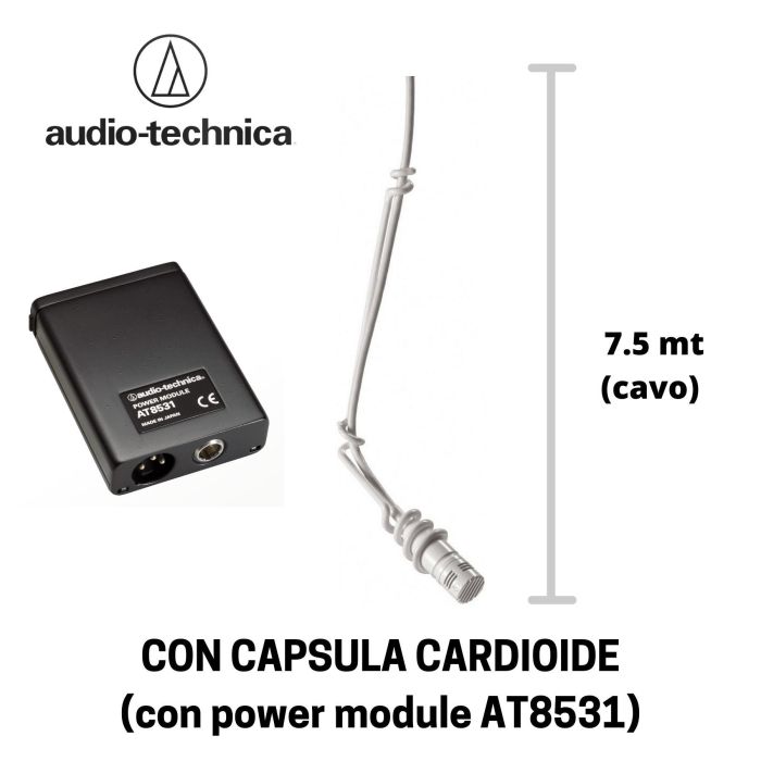 Audio-Technica condensatore U853AW main product photo