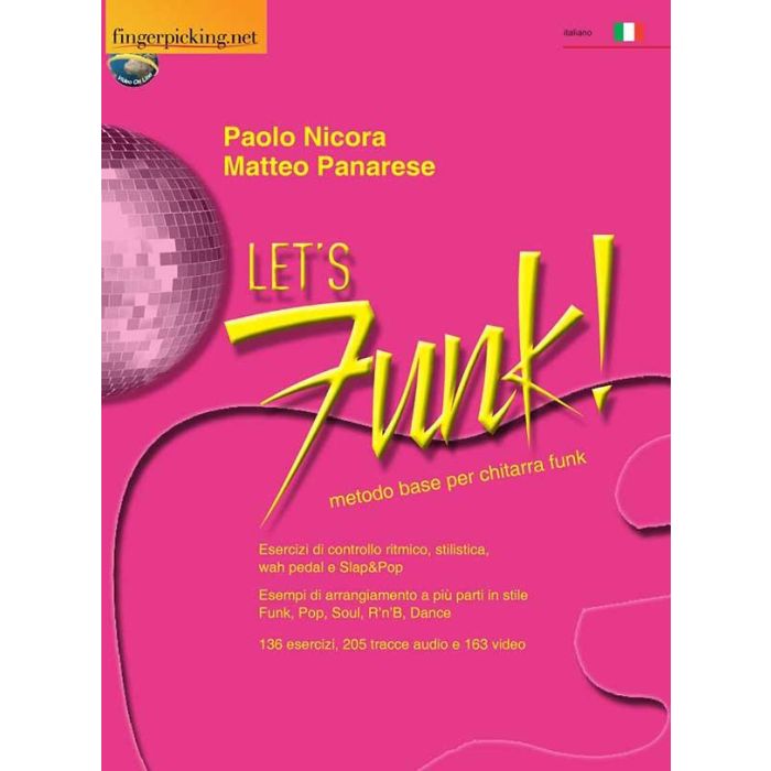 Nicora Panarese Let's Funk Metodo Base per Chitarra Funk main product photo