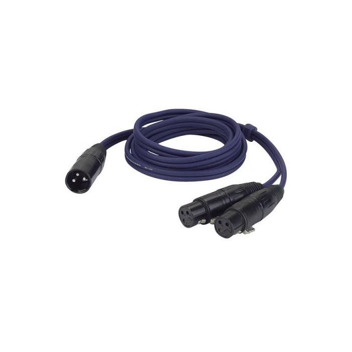 Cavo DAP AUDIO XRL Maschio/2 XRL Femmina 1,5 mt main product photo