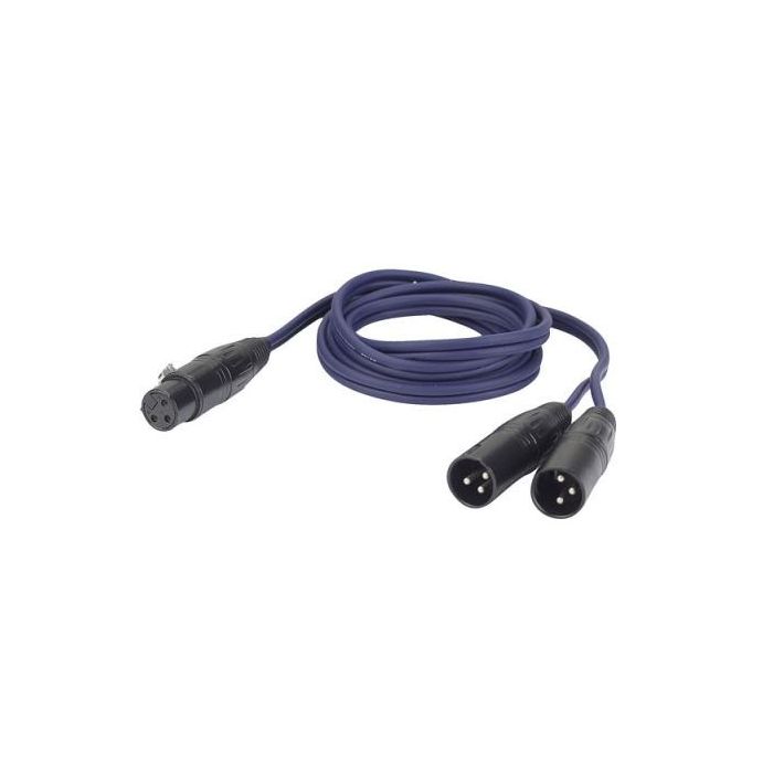 Cavo DAP AUDIO XRL Femmina/2 XRL maschio 1,5 mt main product photo