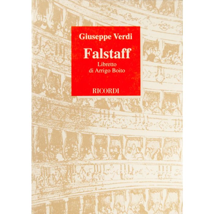 G.Verdi Falstaff Libretto d`Opera tascabille main product photo
