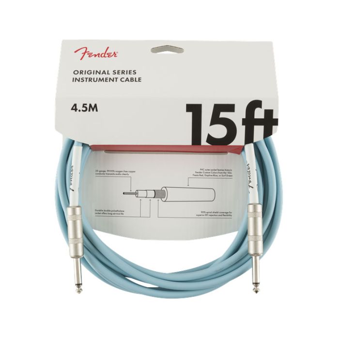 Cavo jack/jack 4,5 mt Fender Original daphne blue main product photo