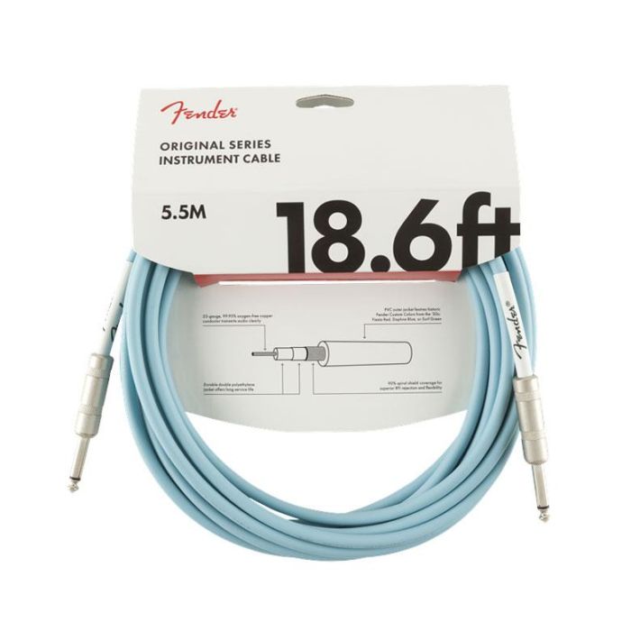 Cavo jack/jack 5,5 mt Fender Original daphne blue main product photo