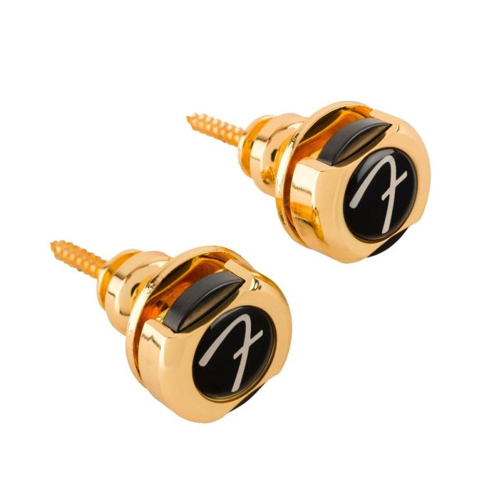 Fender Infinity Strap Locks Gold 2pz main product photo