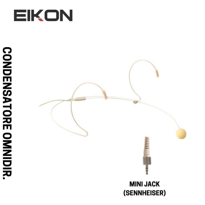 Microfono archetto EIKON HCM23SE color carne mini jack main product photo