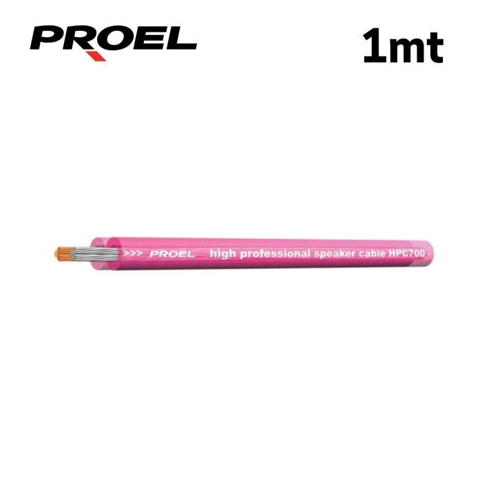 Cavo Proel alim.piatto red al mt. main product photo