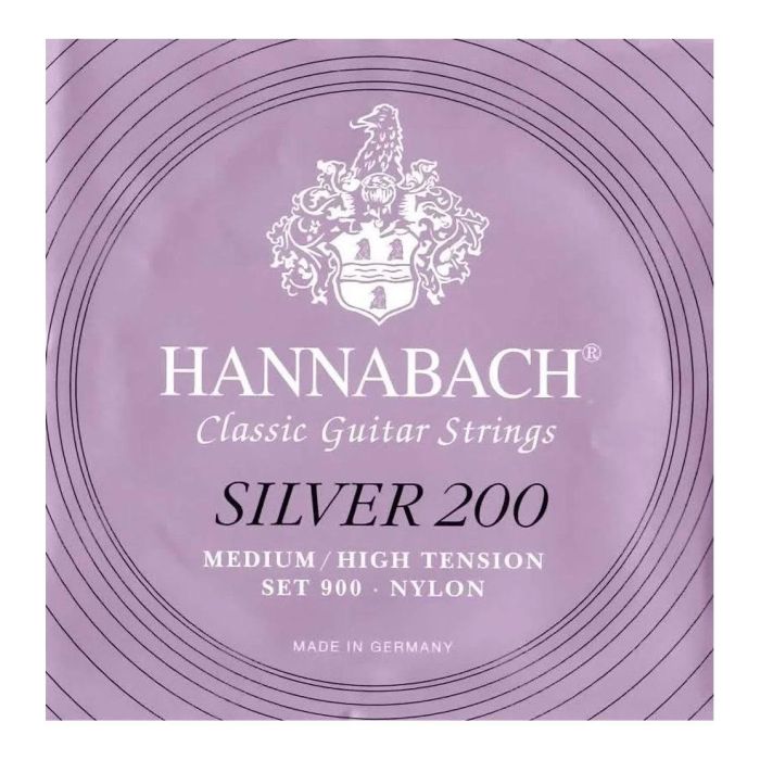 Corde Classica Hannabach 900MHT Silver 200 set medium high main product photo