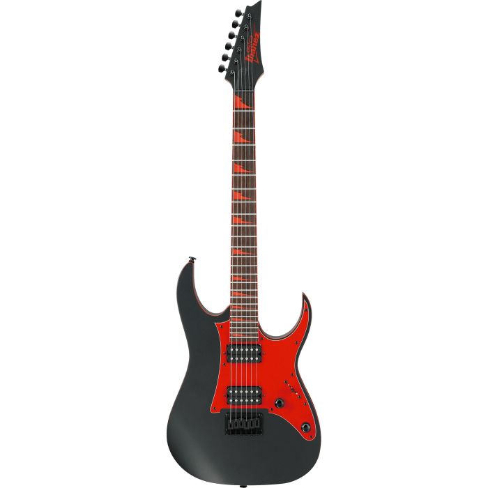 Chitarra Elettrica Ibanez GRG131DX-BKF black flat main product photo