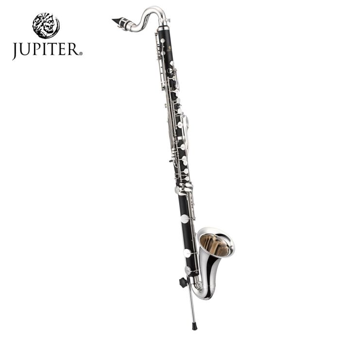 Clarinetto Basso Sib Jupiter JBC1000S in resina 18 chiavi argentate discendente al Mib main product photo