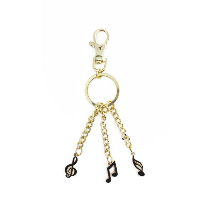 Portachiavi Aimgifts charms note musicali black main product photo