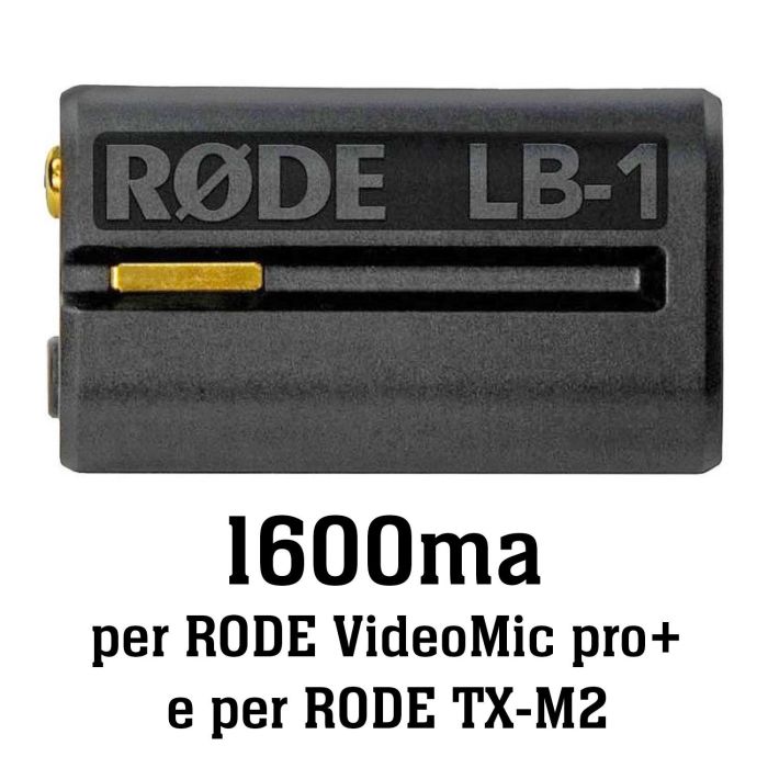 Rode LB-1 Batteria ricaricabile per Videomic Pro+ E TX-M2 main product photo
