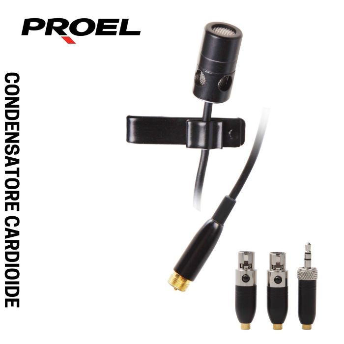 Microfono lavalier Proel LCH370 main product photo