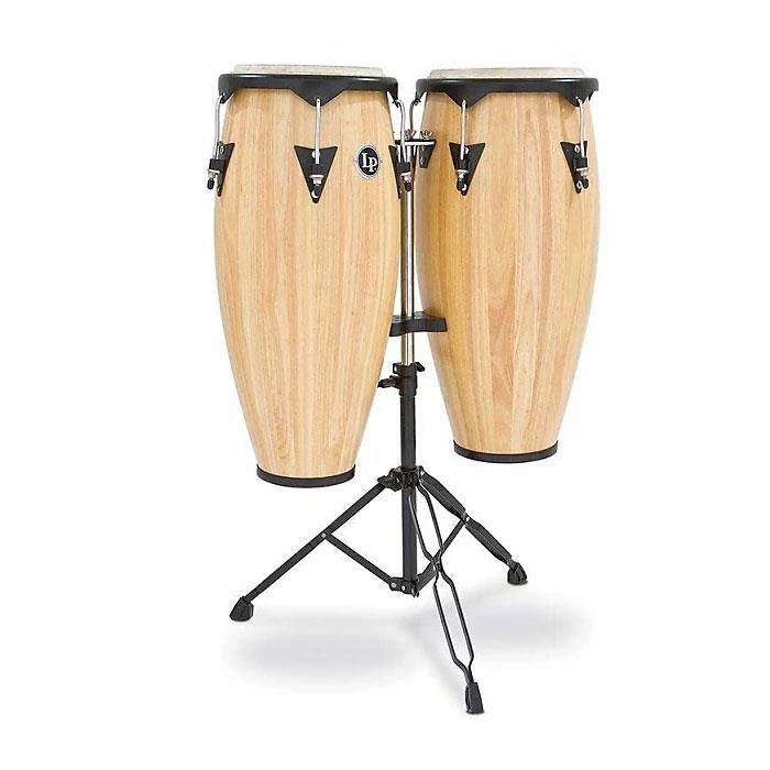 Congas 10"+11" LP City series natural con stand main product photo