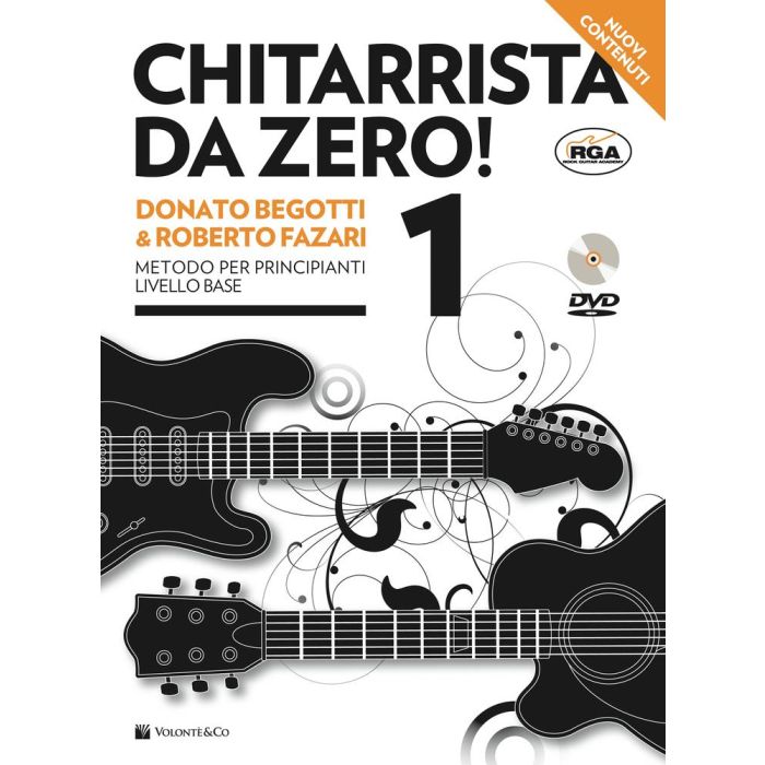D.Begotti Chitarrista da Zero! con Dvd, Audio in Download e Video Streaming main product photo