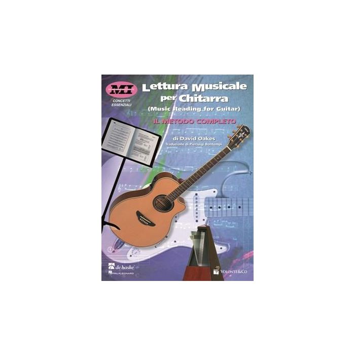 D.Oakes Lettura musicale per chitarra il metodo completo main product photo